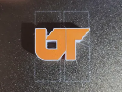 UT tennessee state straw topper