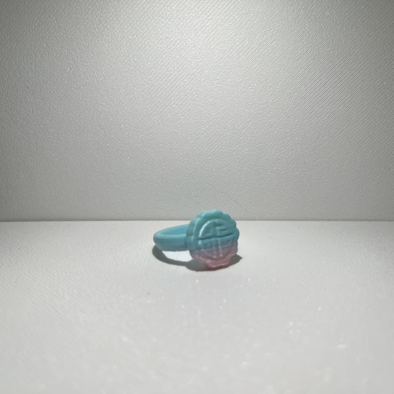 Miniatura 1 do modelo 3D 月饼戒指-中秋节儿童戒指-公主首饰过家家女童玩具