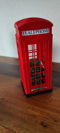 Boîte à sachets de thé cabine téléphonique — photo 4