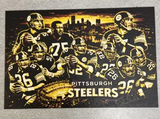 Pittsburg Steelers Team Hueforge