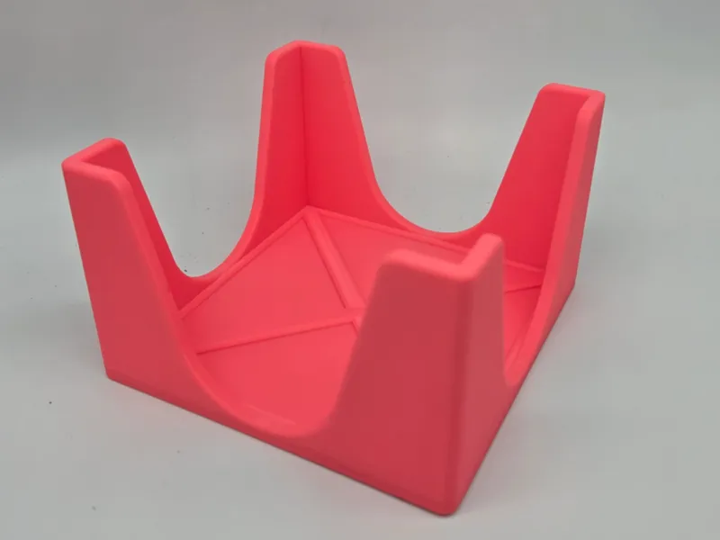 4x4 Coaster Holder Open Side Fits 8 Slate - 6 Wood