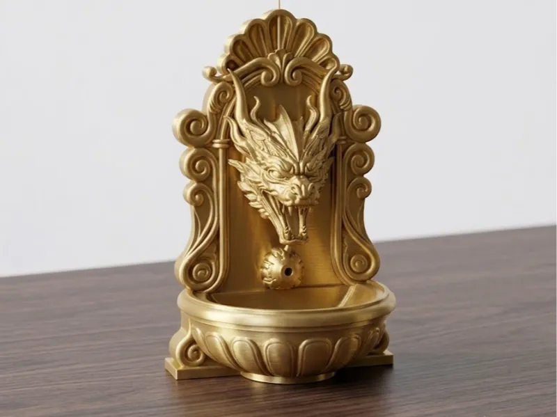 Fountain of Serenity - Dragon Incense Burner