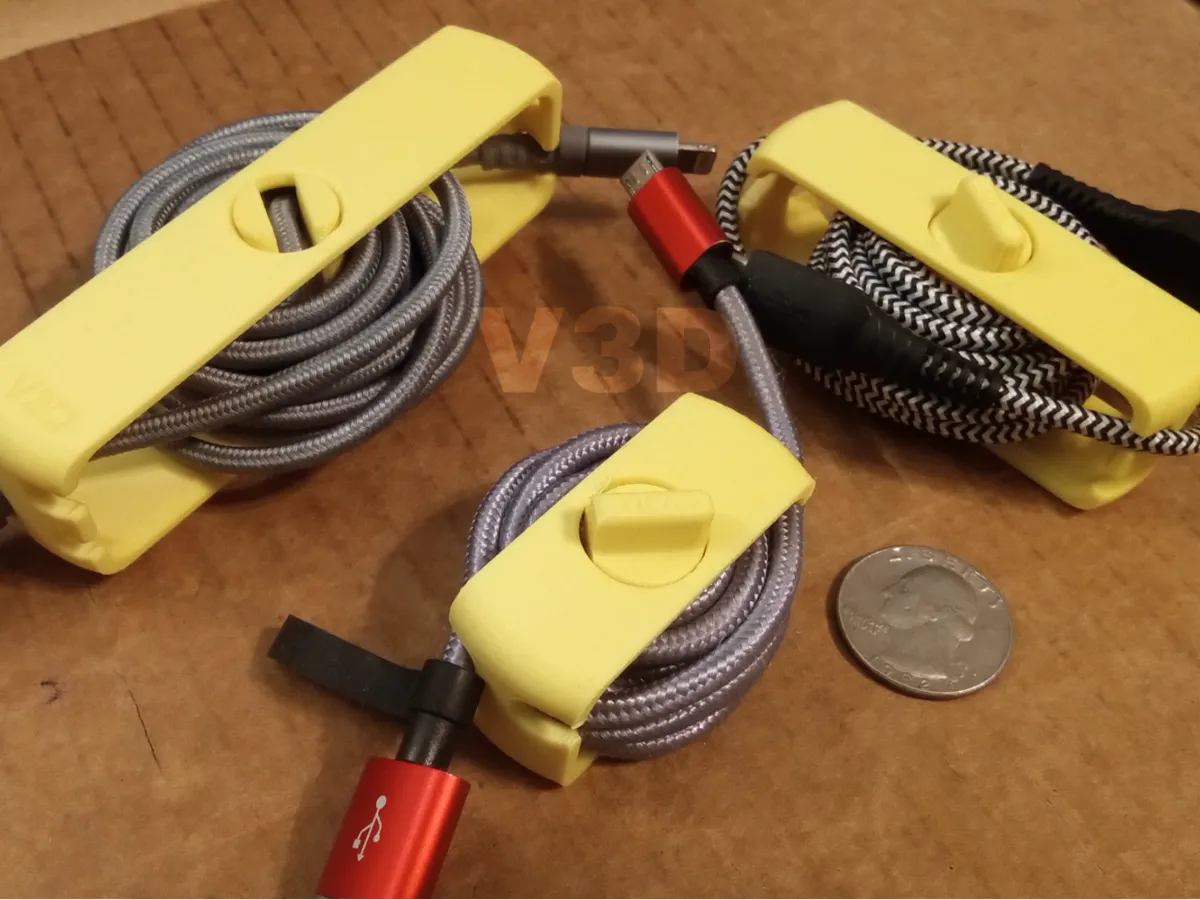 Enrouleur de câble minimaliste v2.0 (3 tailles)