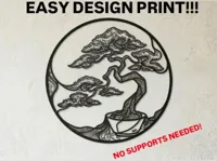 0.24mm layer, 2 walls, 5% infill, print in place no supports