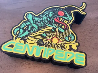 Centipede Arcade Lightbox