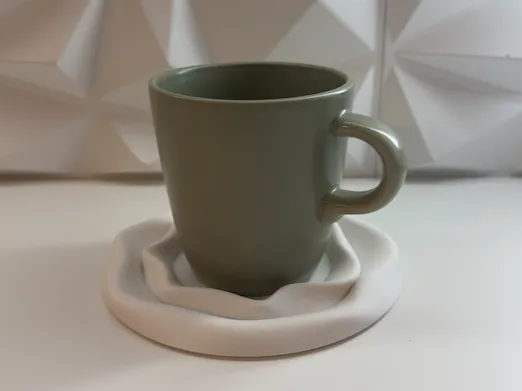 Fabric Wave Coaster