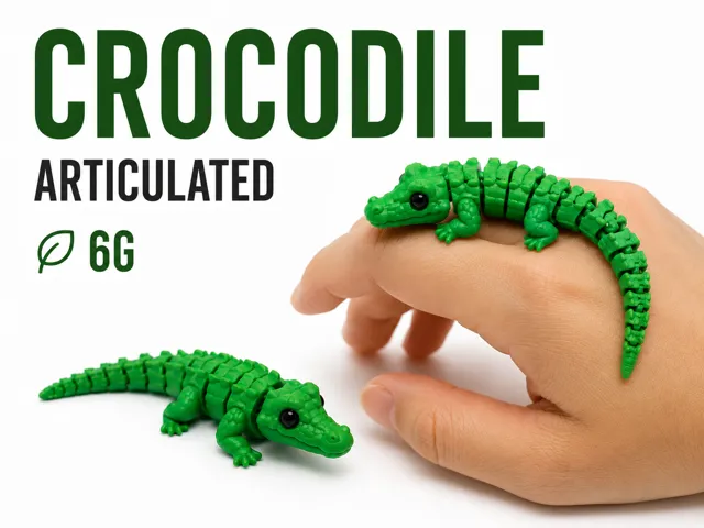 Cocodrilo Articulado - 6g
