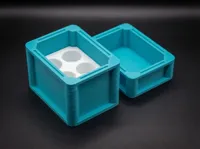(Standing) Lid for Taller 18650s with Button Top