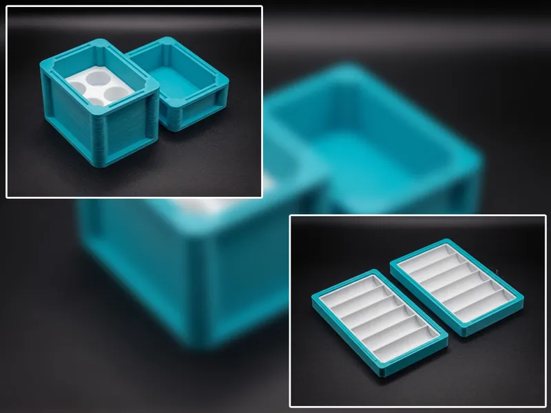 6x 18650 Battery Magnetic Case