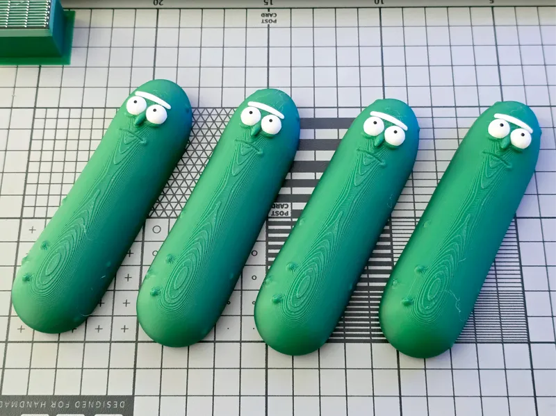 Pickle Rick Fridge Magnets