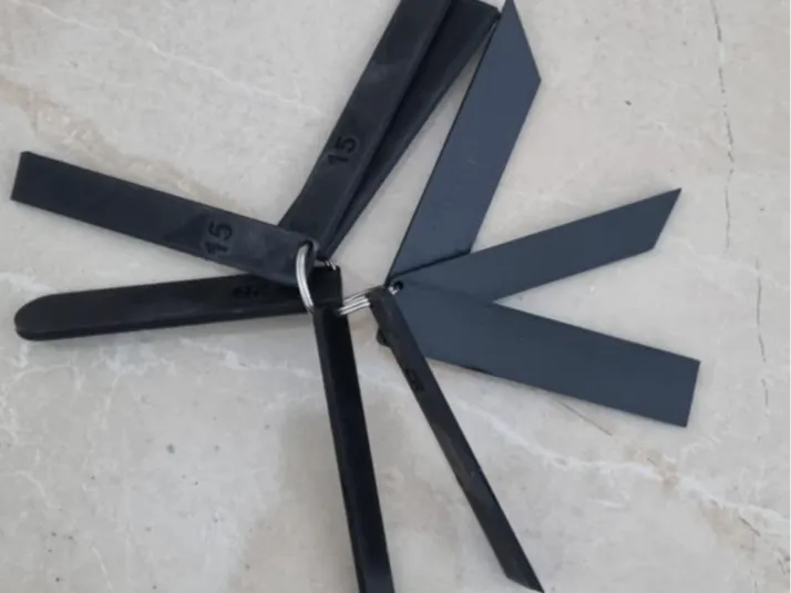 Silicone profiling tool