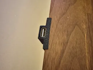 USB Female holder For IKEA KARLBY