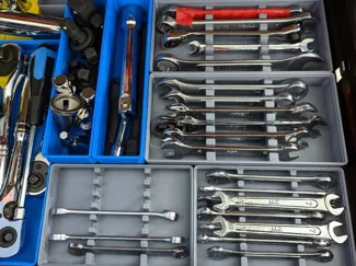Gridfinity Wrench Holders (Stackable)