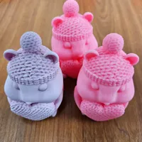 0.2mm layer, 2 walls, 10% infill, [50mmx55mmx73mm]