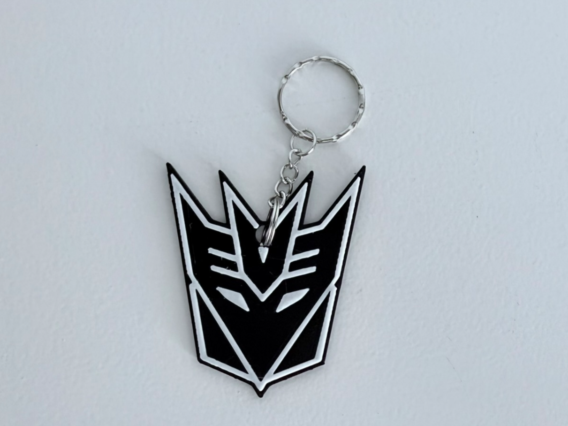 Transformers Decepticons Logo Keychain 