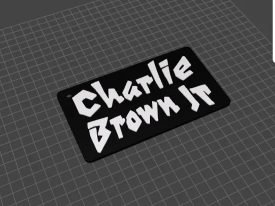 Chaveiro Charlei Brown Jr sem AMS
