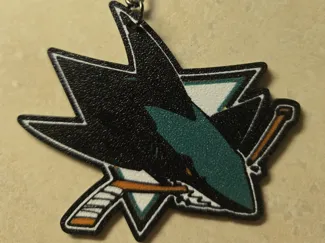 San Jose Sharks Keychain