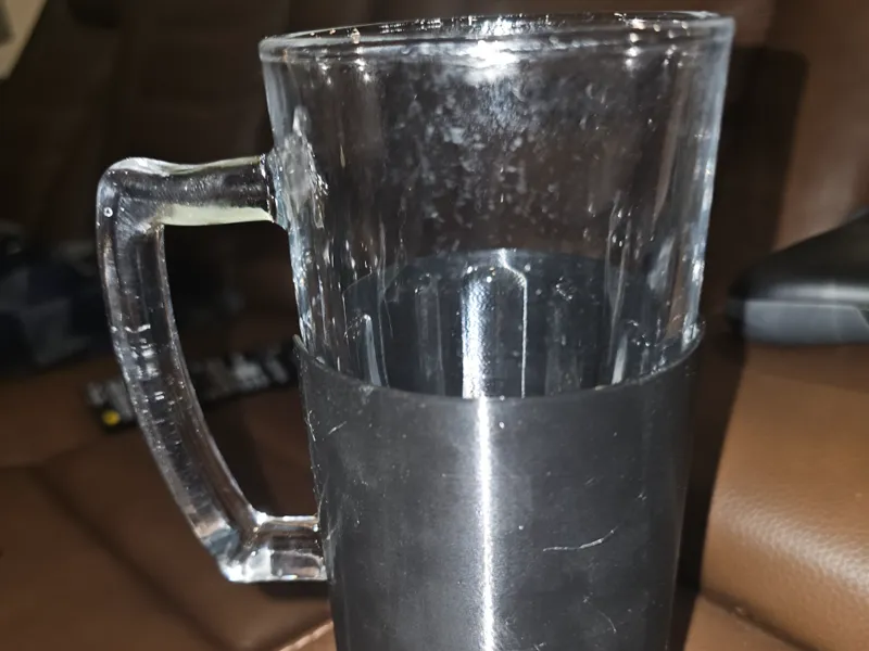 Beer Glass couch cup holder