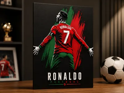 CR7 SUI Celebration Poster | Hueforge
