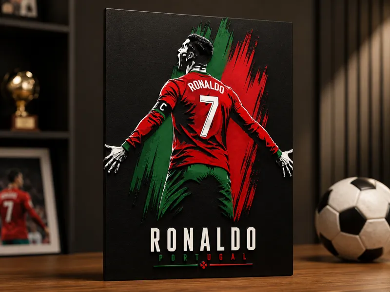 CR7 SUI Celebration Poster | Hueforge
