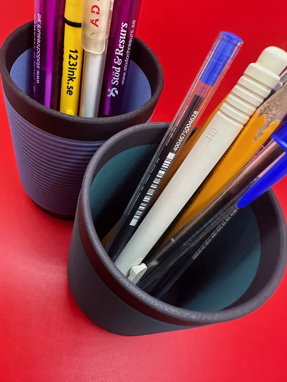 Threaded Illusion Pencil Pot by Fyrby Additive - MakerWorld