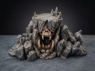 Modular Skull Portal - Magnetic & FDM Optimized