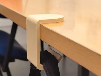 Under Table Bag Support 