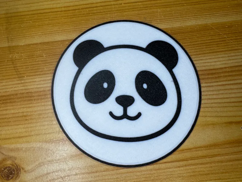 Panda Untersetzer