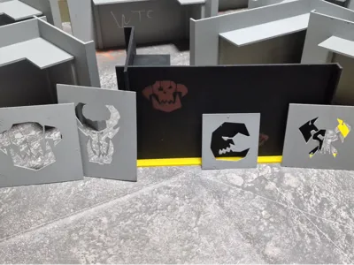 Airbrush Stencils for Orks 40K SpaceOrks