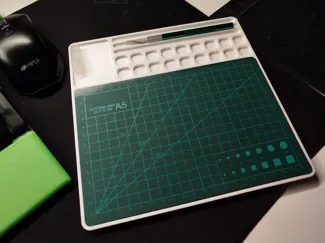 TPU A5 Cutting Mat Organizer