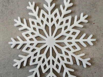 snowflakes tree