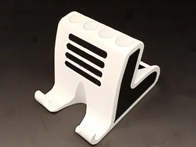 PHONE SMARTPHONE STAND HOLDER WITH DESK ORGANIZER
