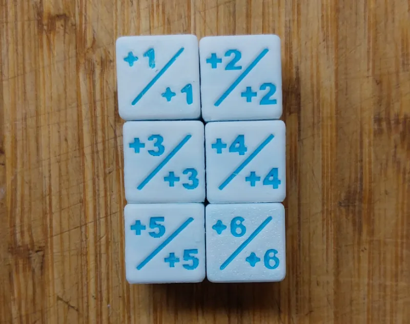 +1/+1 Counter Dice for MTG