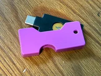 YubiKey 5C NFC Cover - No Keychain Required