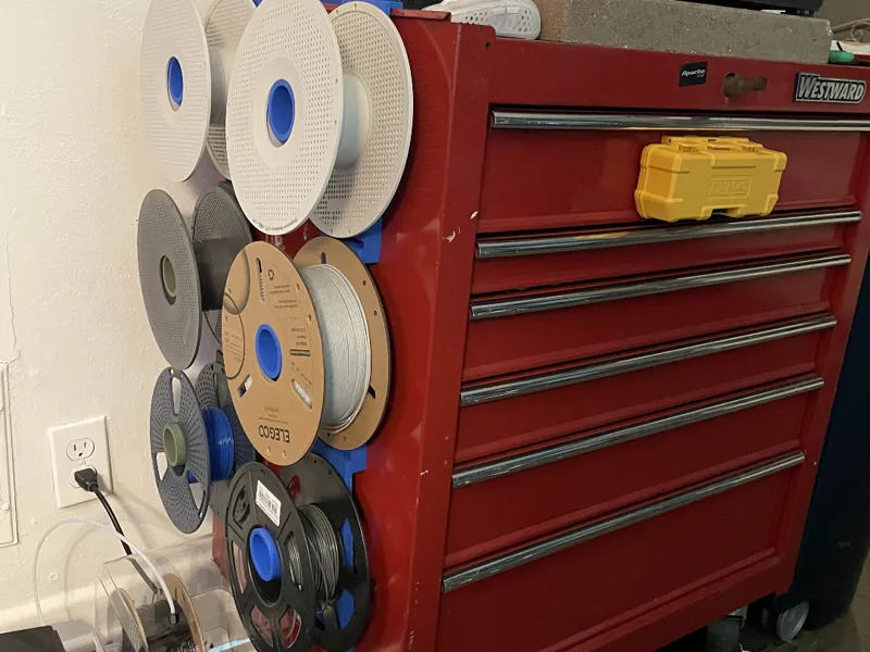 Tool Box Spool Holder