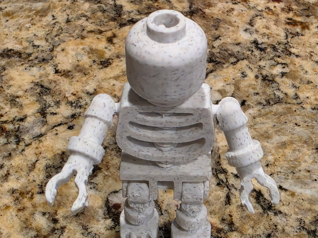 Brick Man Skeleton Kit Card - Movable & Scalable - 1