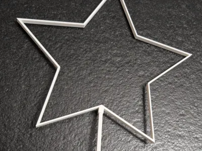 Star with Stand and Battery Box for String Lights