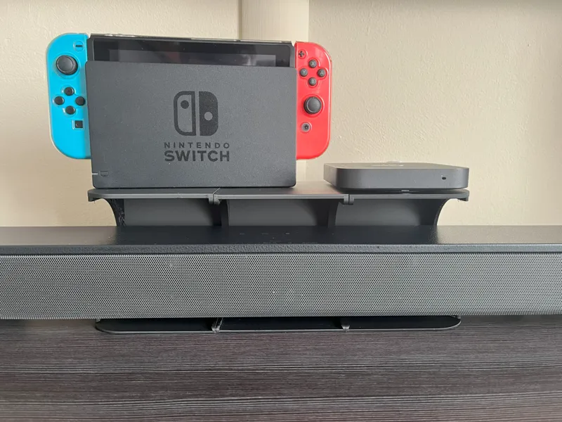 Soundbar shelf