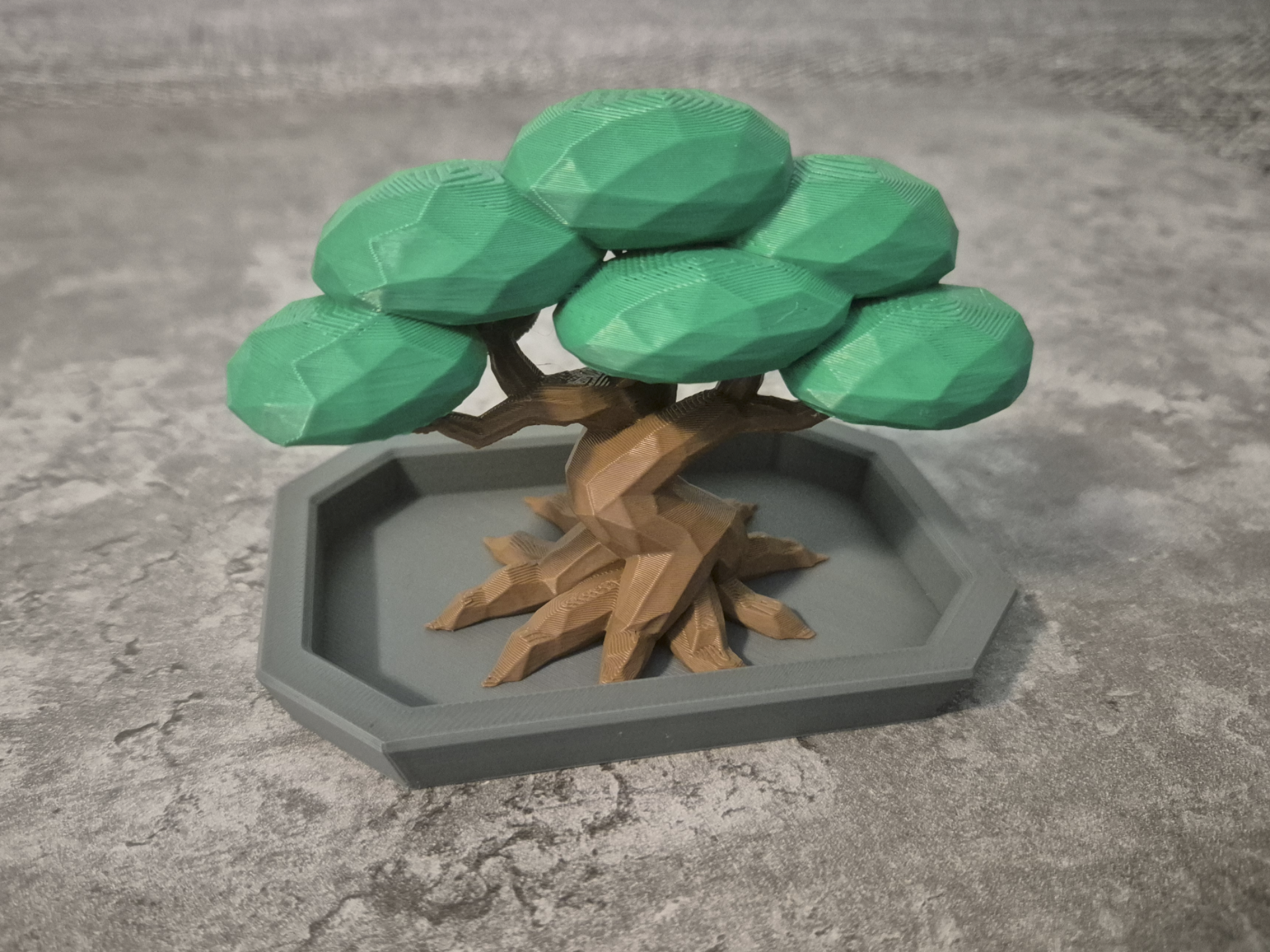 Low Poly Bonsai Tree