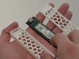 Case for Portable NVMe to USB Type-C 
