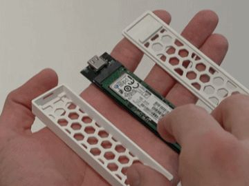 Case for Portable NVMe to USB Type-C 