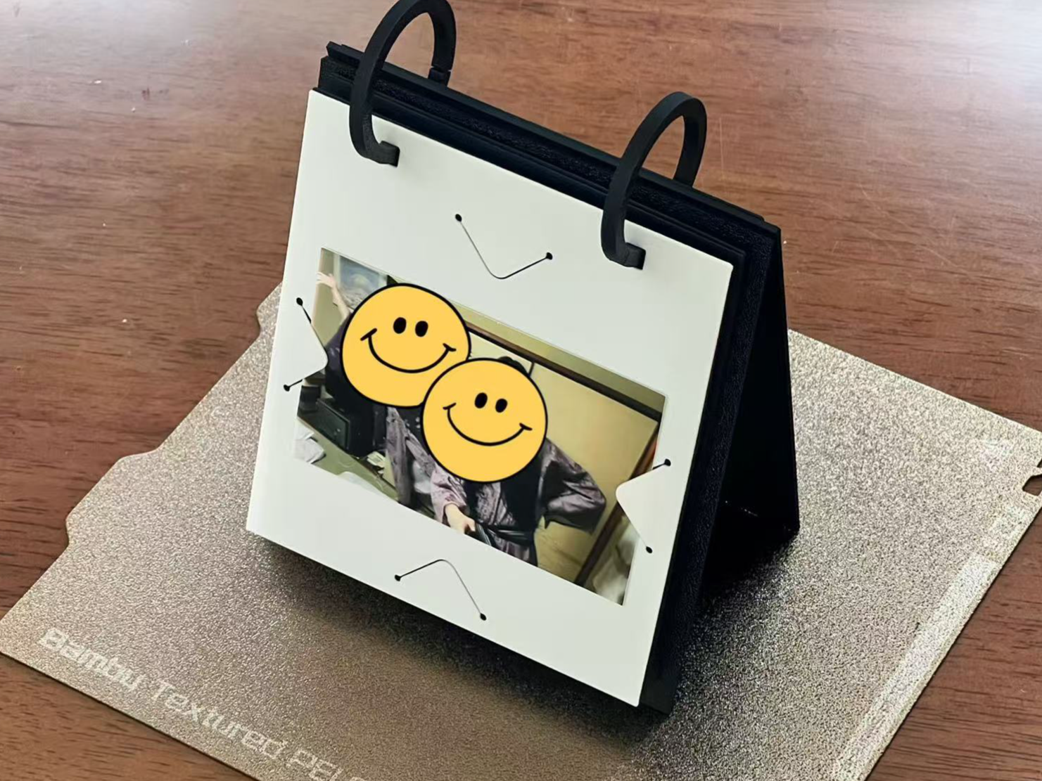 Miniatura 1 do modelo 3D 拍立得相册 翻页台历收纳 富士instax mini / square album