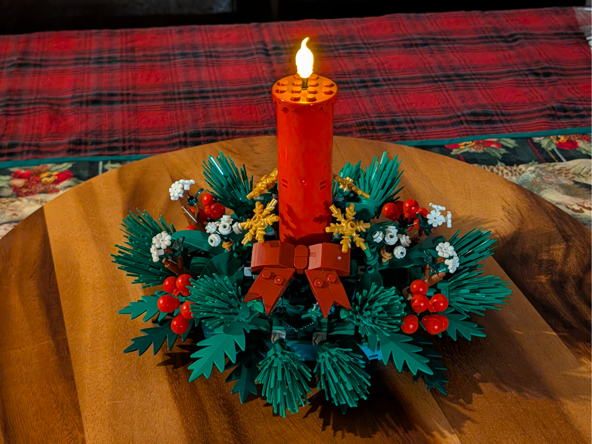 LED adaptor for Brick Christmas Candle #40743