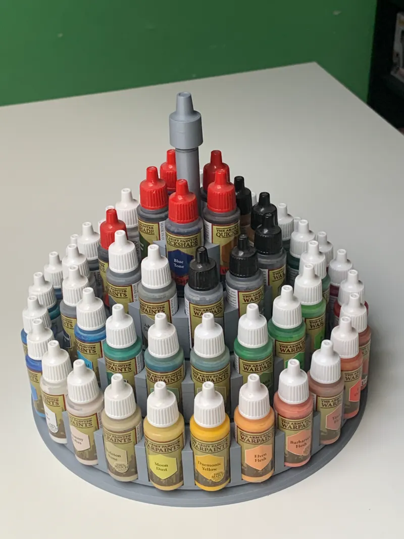 Rangement rotatif Vallejo/ Army (X1C ou Mini) 