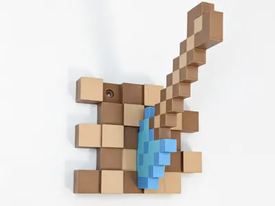 Minecraft Clothes Hanger Shovel