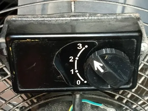 Ballu BIF-12DB Fan Knob Replacement (with F3D)