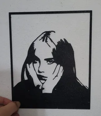 Vinilo Wall Art de Billie Eilish