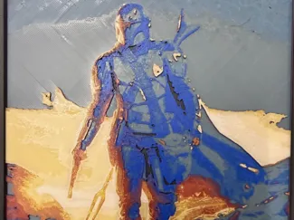 the Mandalorian 7 Colors Star Wars hue forge