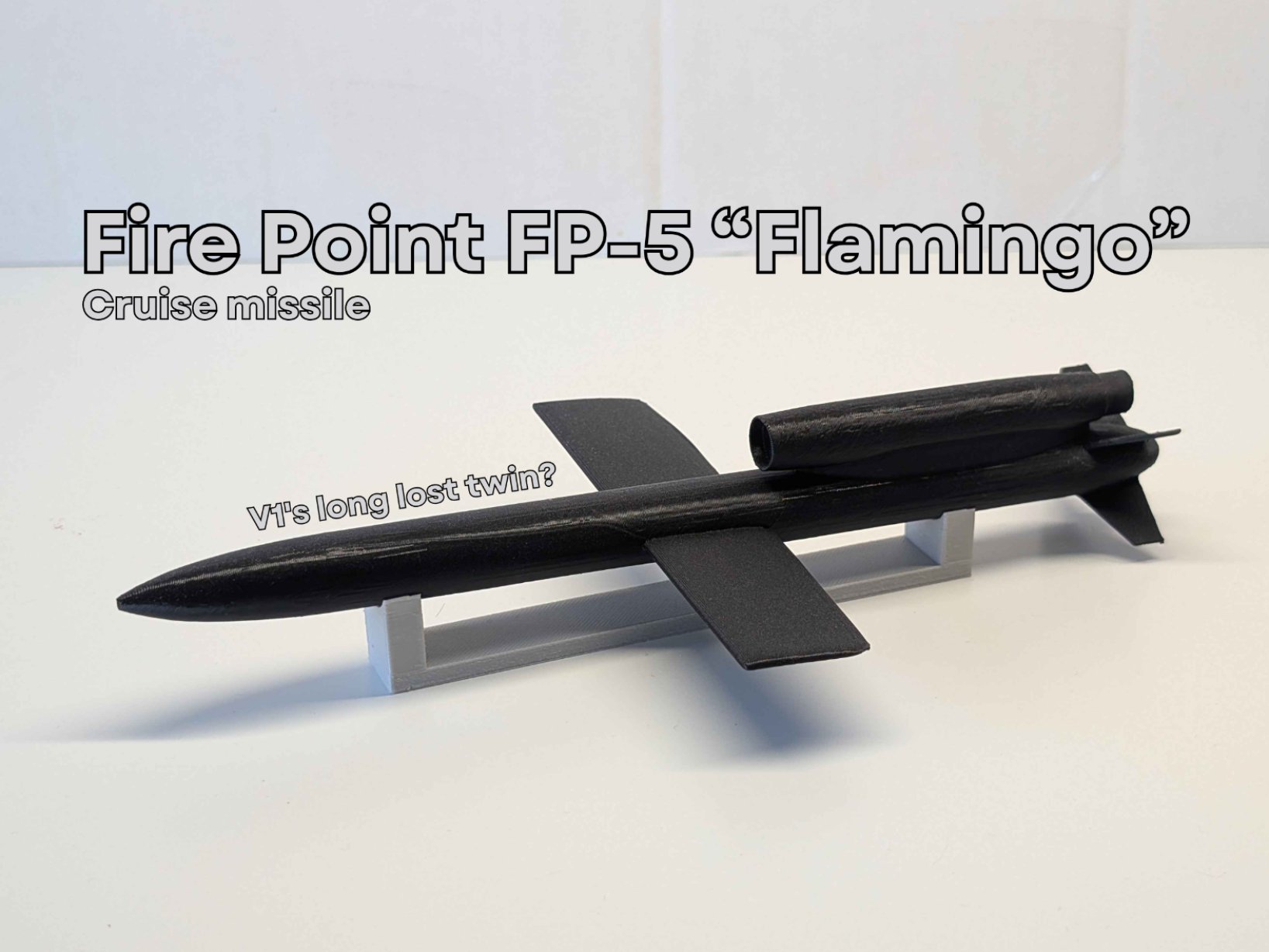 Fire Point FP-5 "Flamingo" Scale Model
