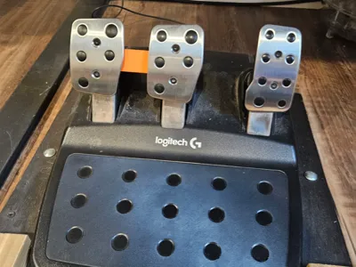 Logitech G29+G920 Brake-Clutch Pedal Link